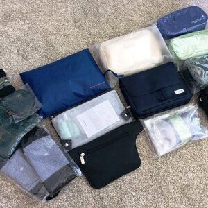 10 Vintage Business Class Amenity Travel Toiletry Kits